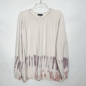 Angels Tie-Dye Pullover Women's Sweatshirt Size XL